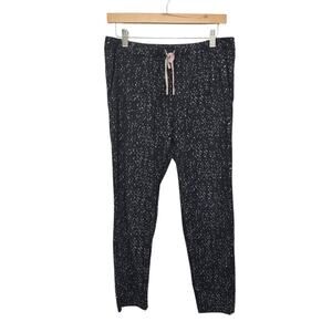 Lululemon Womens Size 8 &go City Jogger Black‎ Speckle Texture W5J99S